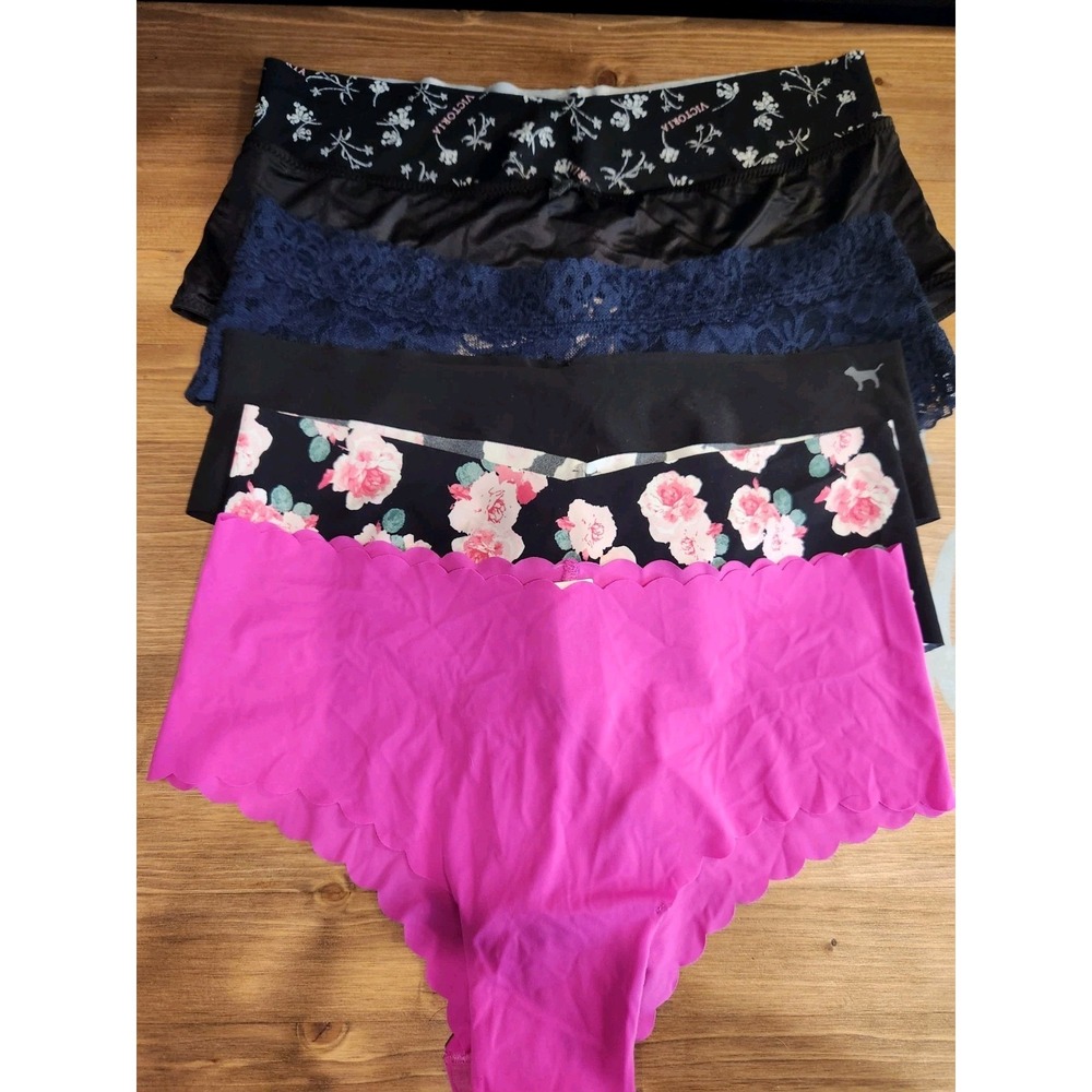 **NEW W/TAGS 6 PAIRS Victoria Secret Panties Large Cheeky